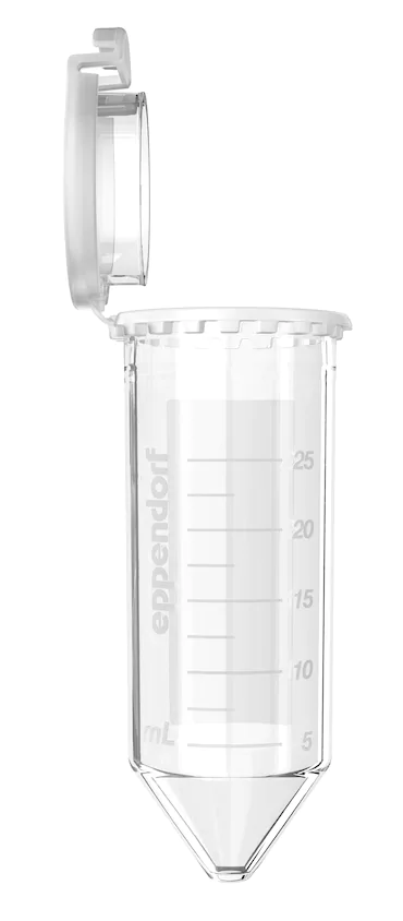 艾本德Eppendorf Conical Tubes 25 mL 帶鎖扣蓋 SnapTec?, 25 mL, 啟動套裝，4  個單離心管架，6  個轉(zhuǎn)子適配器，轉(zhuǎn)子孔可容納 50  mL 錐形管, P